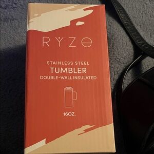 Stainless Steel Tumbler - Coral Red 16oz